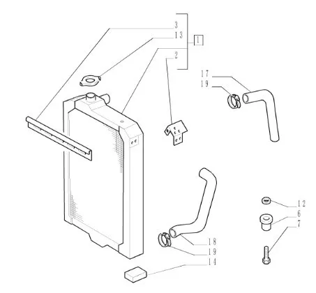 87352193 - Радиатор